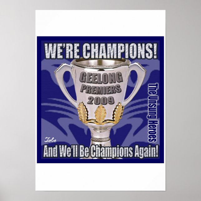 The Cats - Champions 2009 Poster (Front)