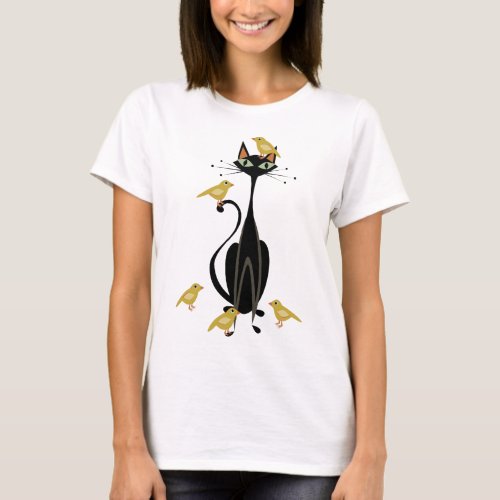 The Cats Dilemma  I Am Not a Statue T_Shirt