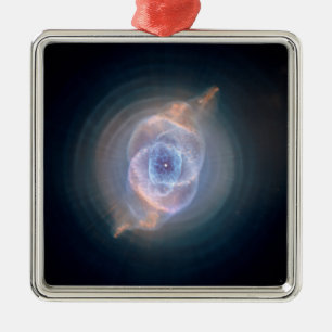The Cat's Eye Nebula Metal Ornament