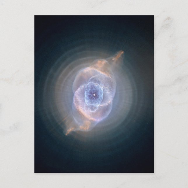 The Cat's Eye Nebula Postcard (Front)