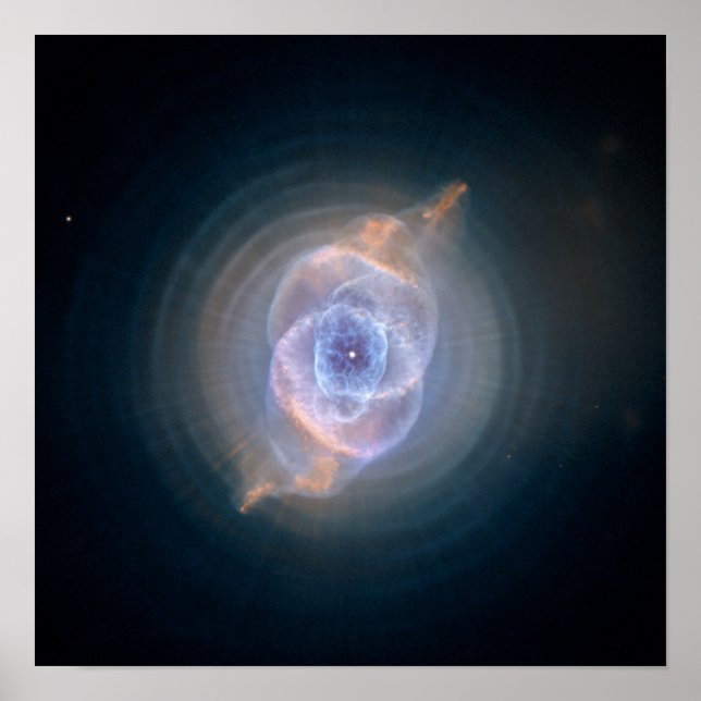 The Cat's Eye Nebula Poster (Front)