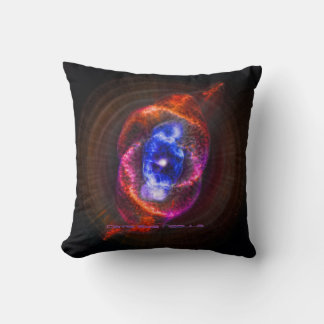 The Cats Eye Nebula Throw Pillow