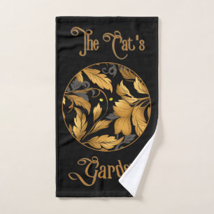 The Cat's Garden Garden Bath Towel Set