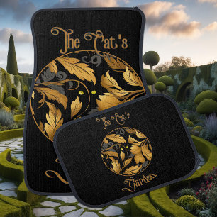 The Cat's Garden Garden Car Floor Mat