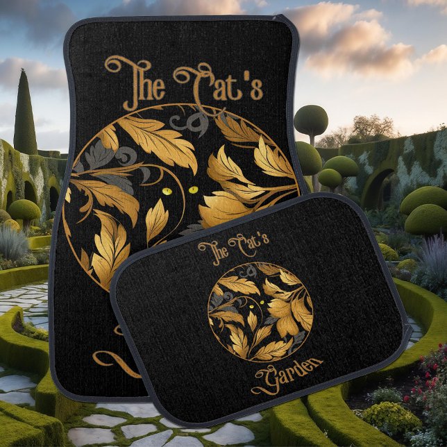 The Cat's Garden Garden Car Floor Mat (Creator Uploaded)