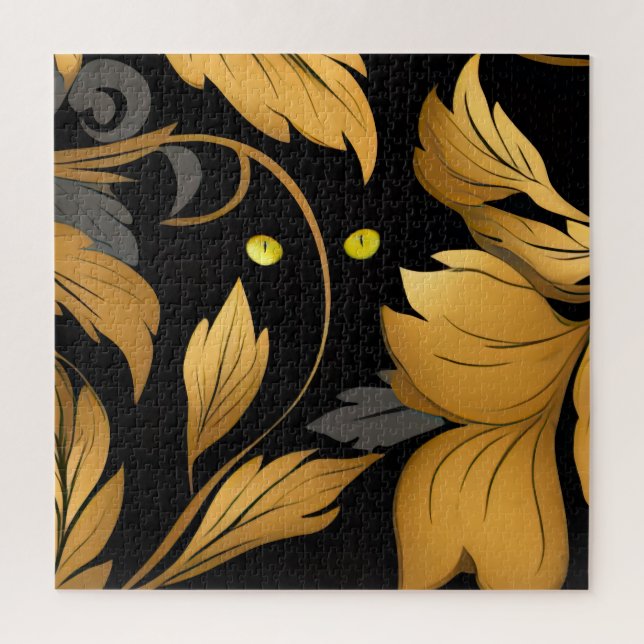 The Cat's Garden Jigsaw Puzzle (Vertical)