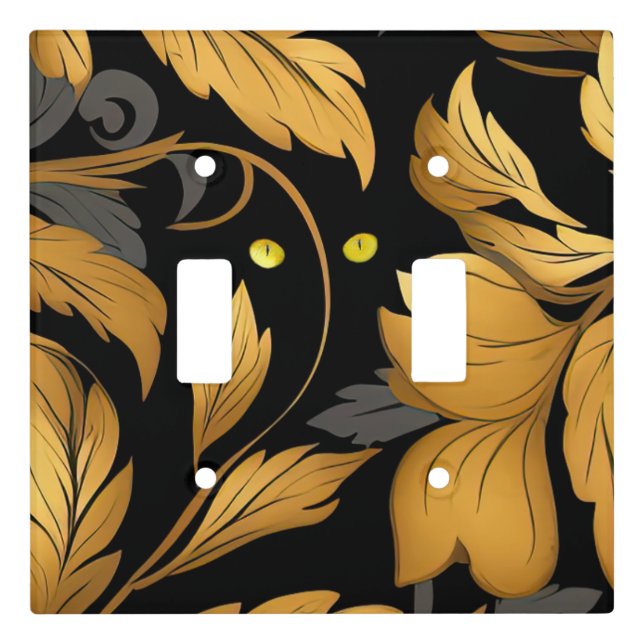 The Cat's Garden Light Switch Cover (Front)