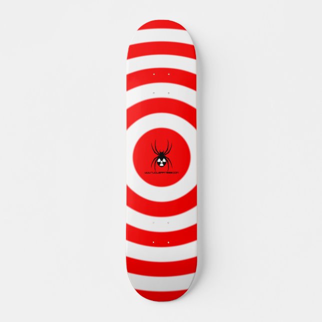 "The Cat's Hat" Skateboard Deck (Front)