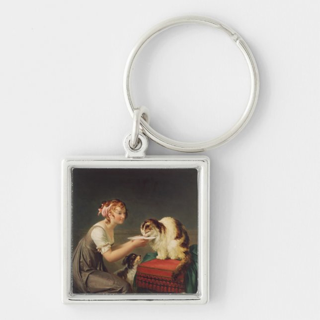 The Cat's Lunch Keychain (Front)