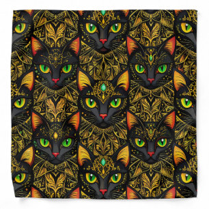 The Cats of the Velvet Veil Bandana