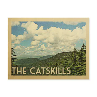 The Catskills Postcard New York Vintage Travel The Catskills Postcard New York Vintage Travel