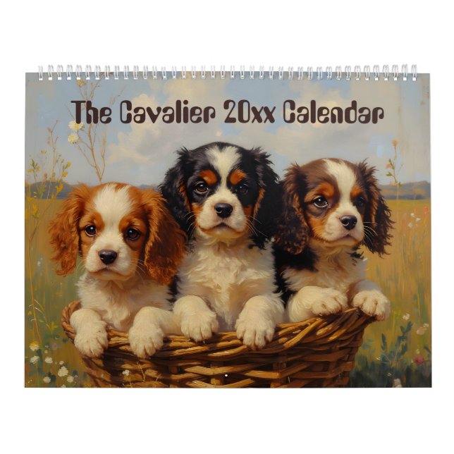 The Cavalier 12 Month Calendar (Cover)