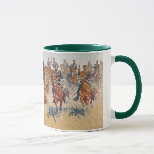 The Cavalry Charge Mug (Right)