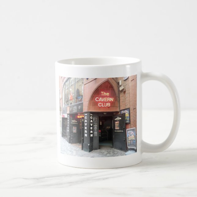 The Cavern Club in Liverpool's Mathew Street Coffee Mug (Right)