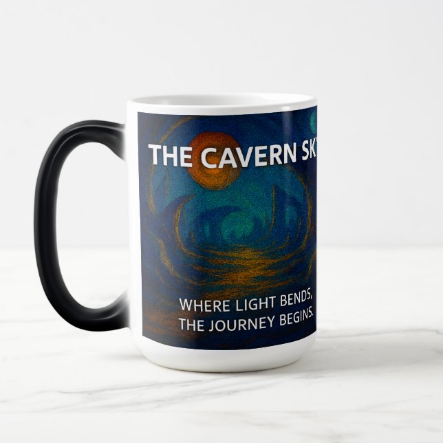 The Cavern Sky Color Morph Mug (Left)