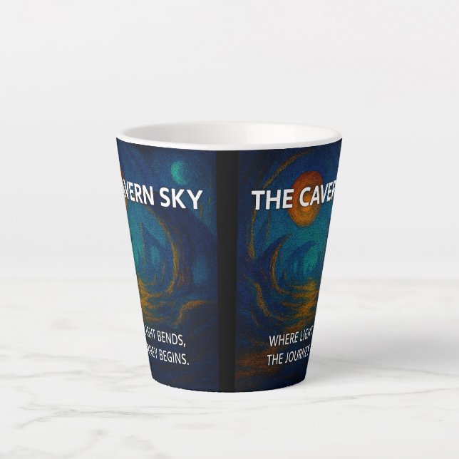 The Cavern Sky Latte Mug (Front)