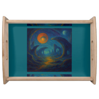 The Cavern Sky Serving Tray