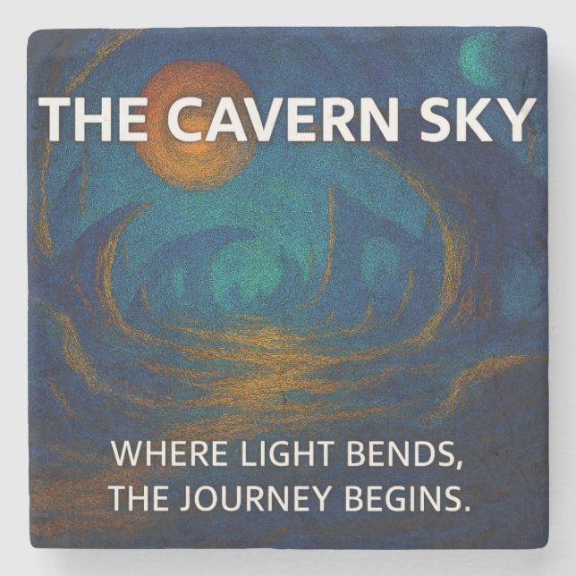 The Cavern Sky Stone Coaster (Front)