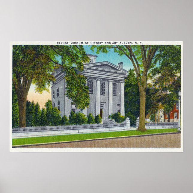The Cayuga Museum of History and Art Poster (Front)