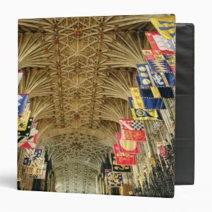 The Ceiling of St. George's Chapel, Windsor 3 Ring Binder