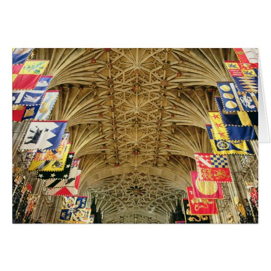 The Ceiling of St. George's Chapel, Windsor Cards (Front Horizontal)