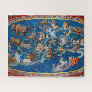 The Ceiling of the Sala Bologna, Celestial Map Jigsaw Puzzle