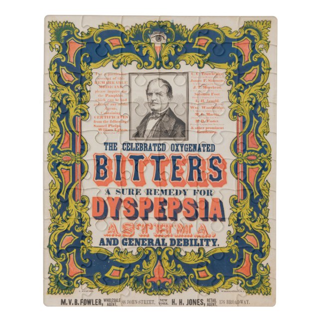 The Celebrated Oxygenated Bitters Jigsaw Puzzle (Puzzle Vertical)