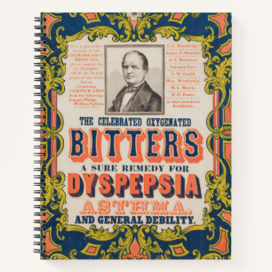 The Celebrated Oxygenated Bitters Notebook
