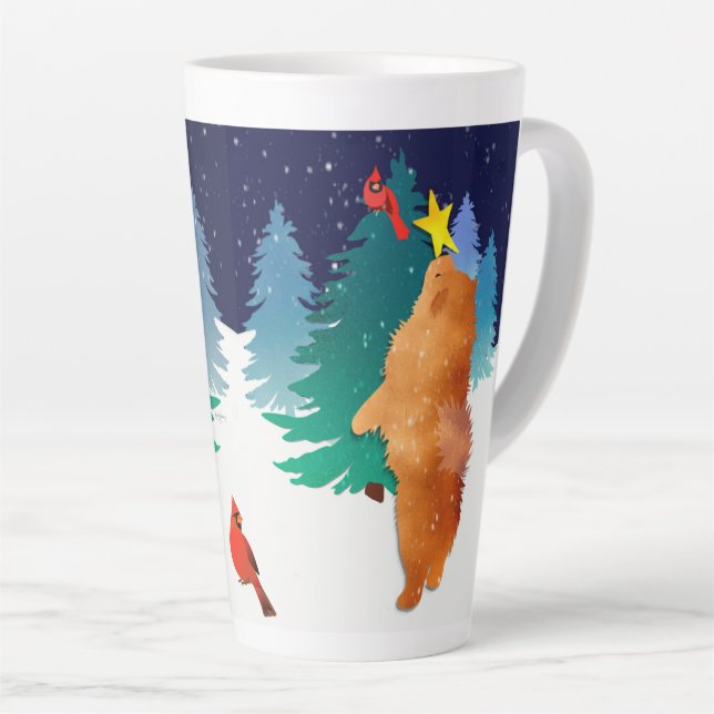 THE CELESTIAL - CHOW - Latte Mug (Right Angle)