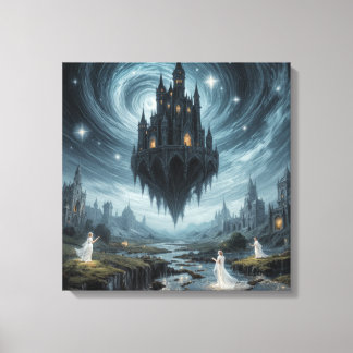 The Celestial Citadel Canvas Print