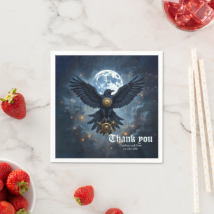 The Celestial Crow.  Napkins