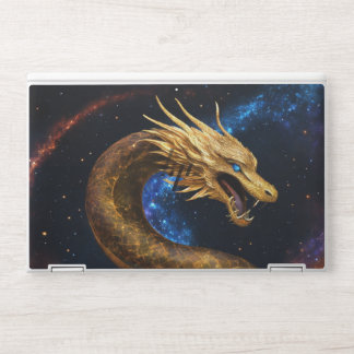 "The Celestial Serpent: Weaver of the Cosmos HP Laptop Skin