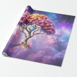 The Celestial Tree of Becoming. Wrapping Paper