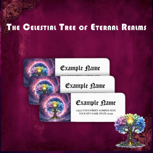 The Celestial Tree of Eternal Realms. Label