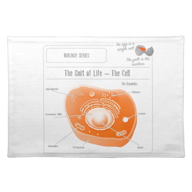 The Cell- Biology Series Placemat (Front)