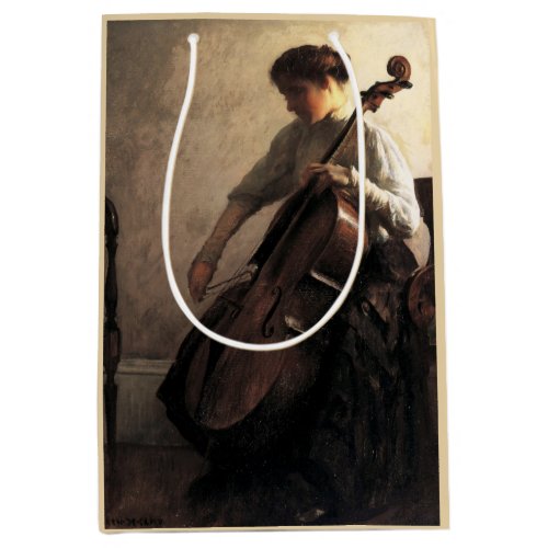 The Cellist by Joseph DeCamp Medium Gift Bag