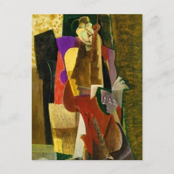 The Cellist By Max Weber (1917) Postcard by TheArts at Zazzle
