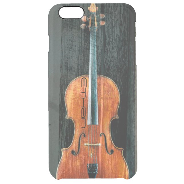 The Cello Artistic Cool Grunge Personalized Uncommon iPhone Case (Back)