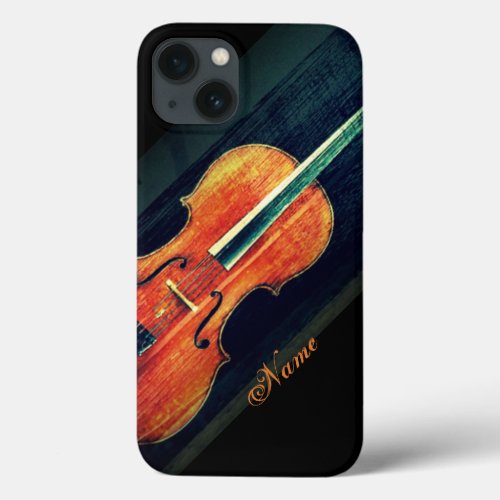 The CelloArtsy Gifts for Cellist Personalized iPhone 13 Case