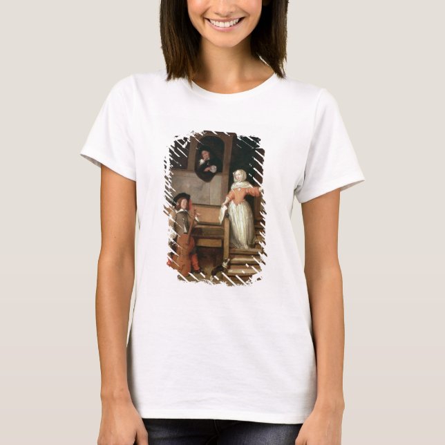 The Cello Player, c.1700 (oil on canvas) T-Shirt (Front)