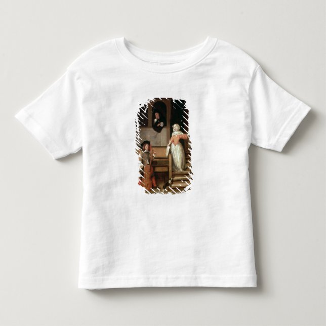 The Cello Player, c.1700 (oil on canvas) Toddler T-shirt (Front)