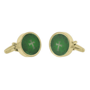 The celtic cross cufflinks