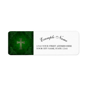 The celtic cross label