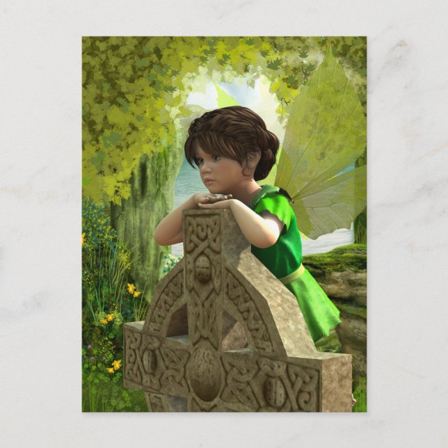 The Celtic Fairy Postcard (Front)