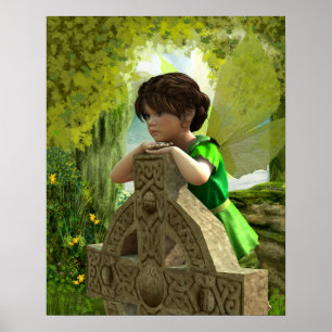 The Celtic Fairy Poster Print