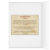 The Celtic Falcon Cards (Inside (Left))