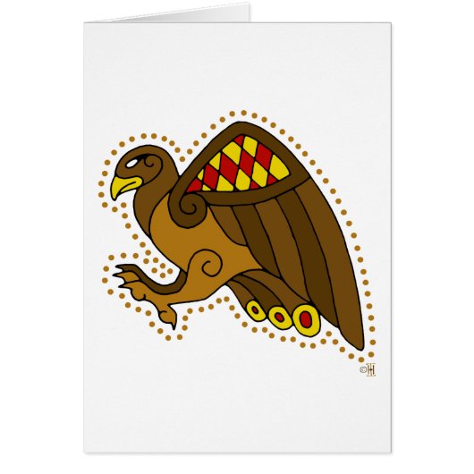 The Celtic Falcon Cards (Front)