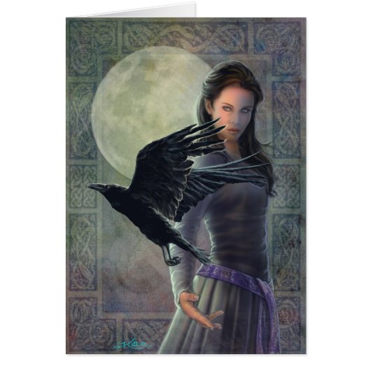 The Celtic Raven. Cards (Front)