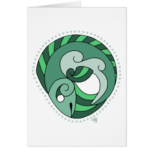 The Celtic Salmon Cards (Front)