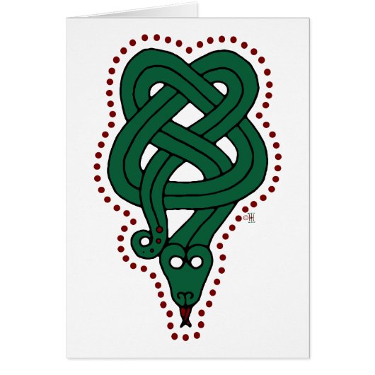 The Celtic Snake Cards (Front)